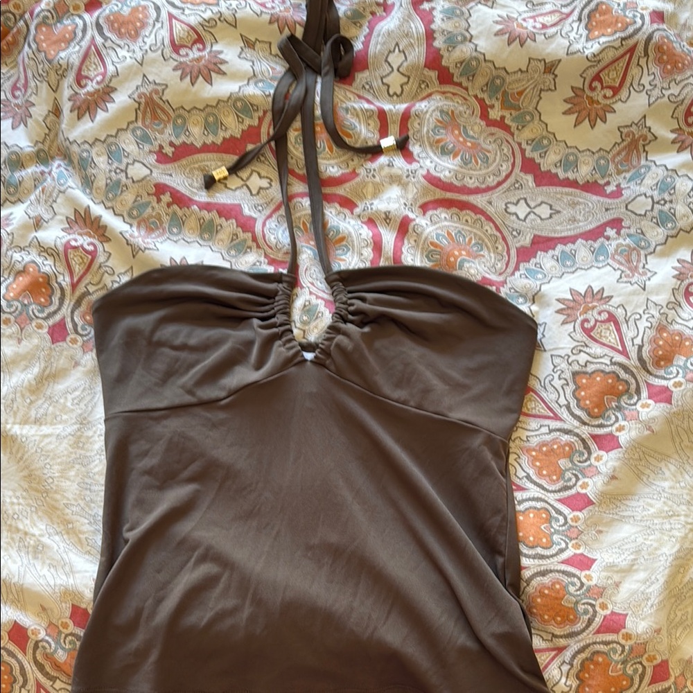 Veronica M. Olive  Halter Top